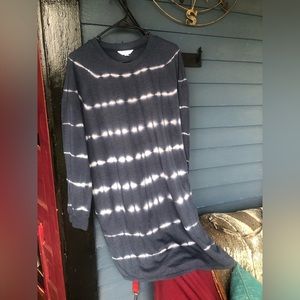Cotton tie-dye sweatshirt Dress